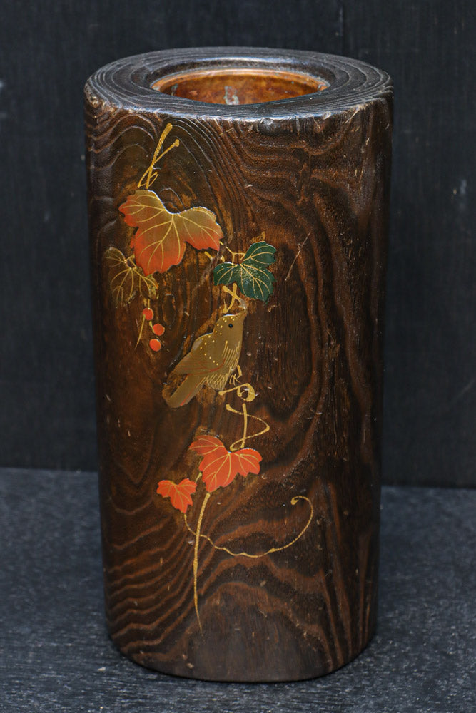 Antique tool (old wooden vase) DC9112