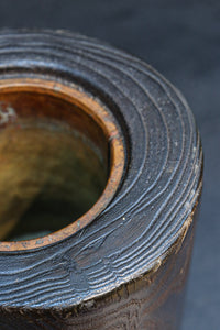 Antique tool (old wooden vase) DC9112