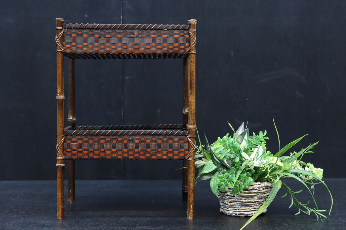 Antique tool (Two-tiered bamboo basket) DC9113