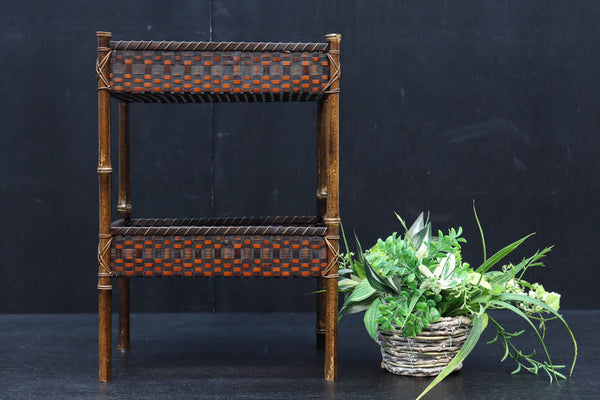 mini様✴︎ 網代編み　時代家具　茶道具棚　アンティーク家具　お茶室に　照明 商品 – Page 63 – 古福庵 [ KOFUKUAN ] オンラインストア