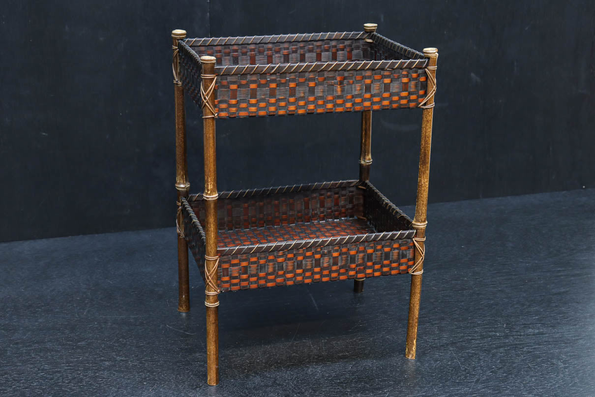 Antique tool (Two-tiered bamboo basket) DC9113