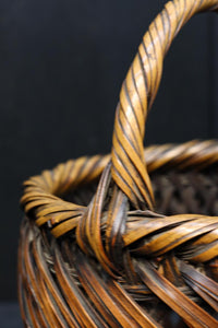 Antique tool (Bamboo woven flower basket) DC9114