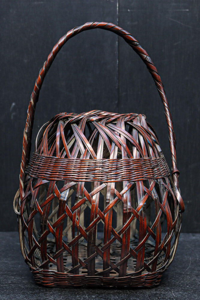 Bamboo woven flower basket DC9115