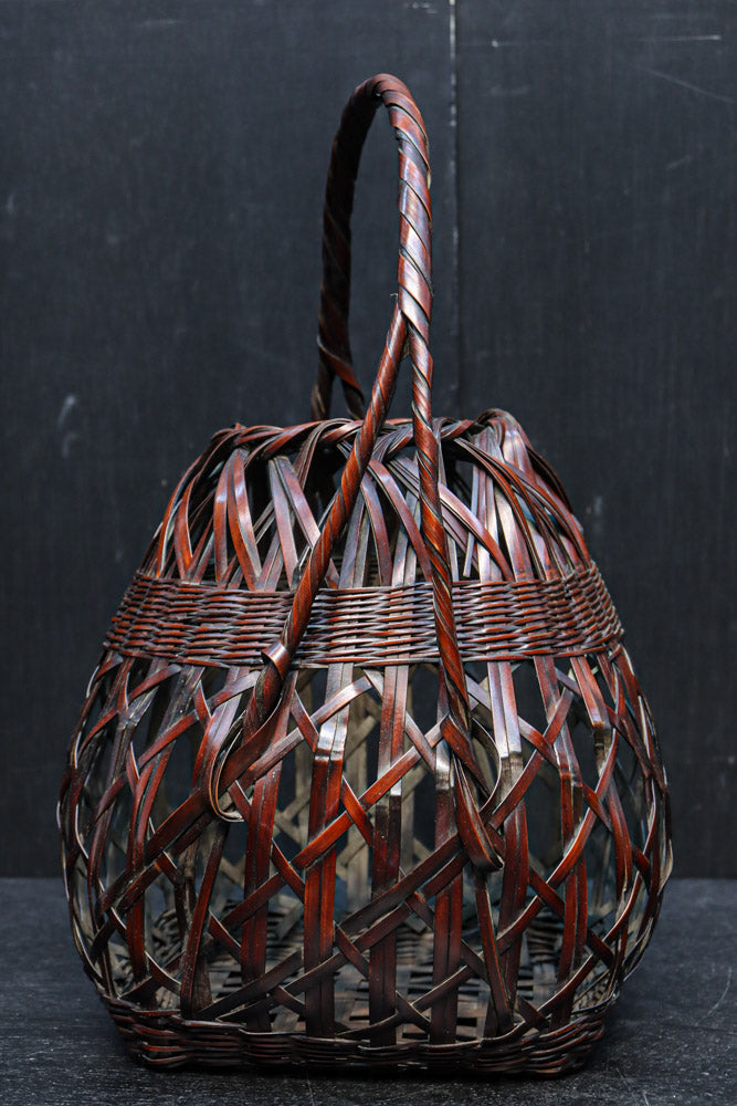 Bamboo woven flower basket DC9115