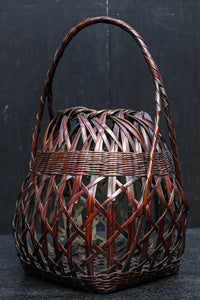 Bamboo woven flower basket DC9115