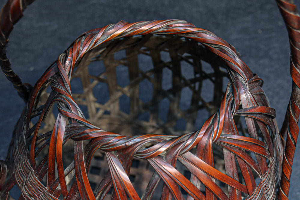 Bamboo woven flower basket DC9115