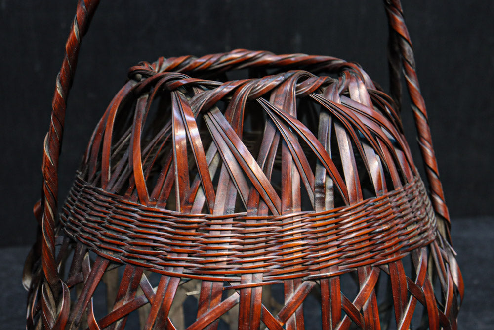 Bamboo woven flower basket DC9115