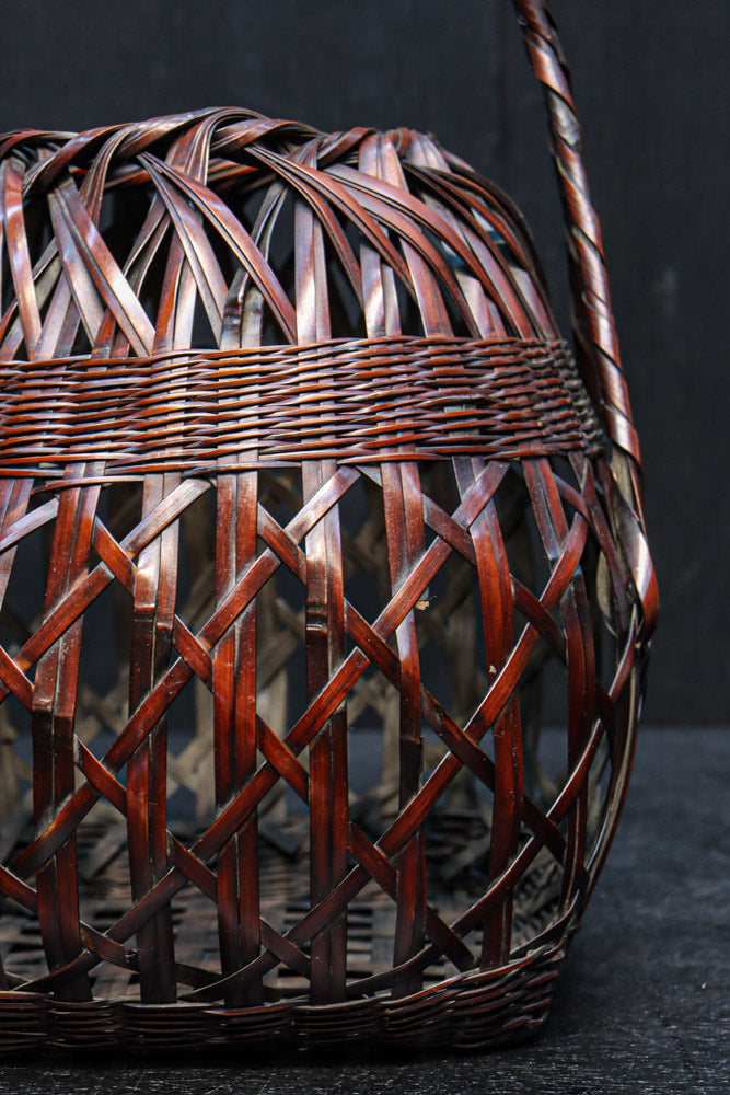 Bamboo woven flower basket DC9115