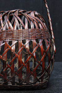 Bamboo woven flower basket DC9115