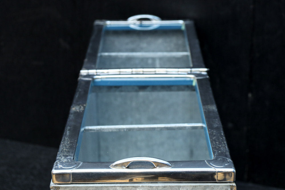 Antique tool box (Candy storage glass case) DC9136