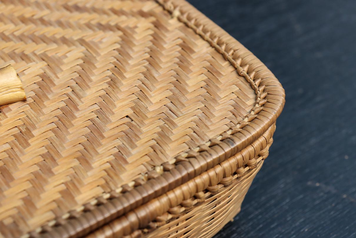 Antique tool box (Small bamboo basket) DC9143