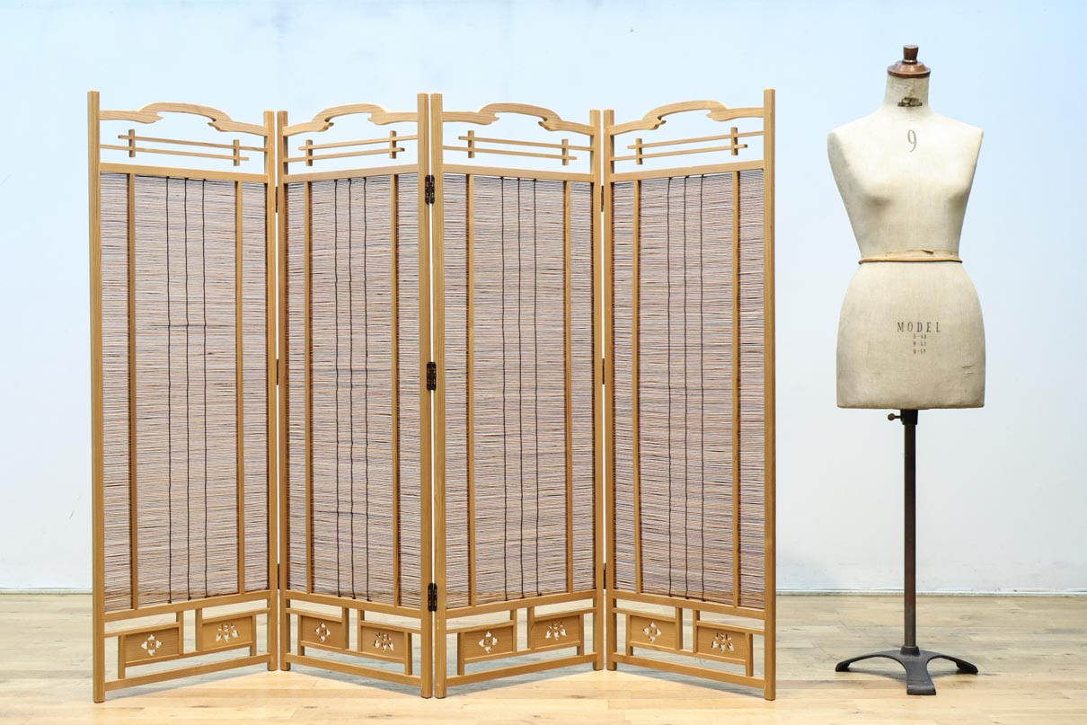 Antique tool (Four-fold screen) DC9227