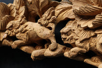 Antique tool (Lion carving decoration) DC9230