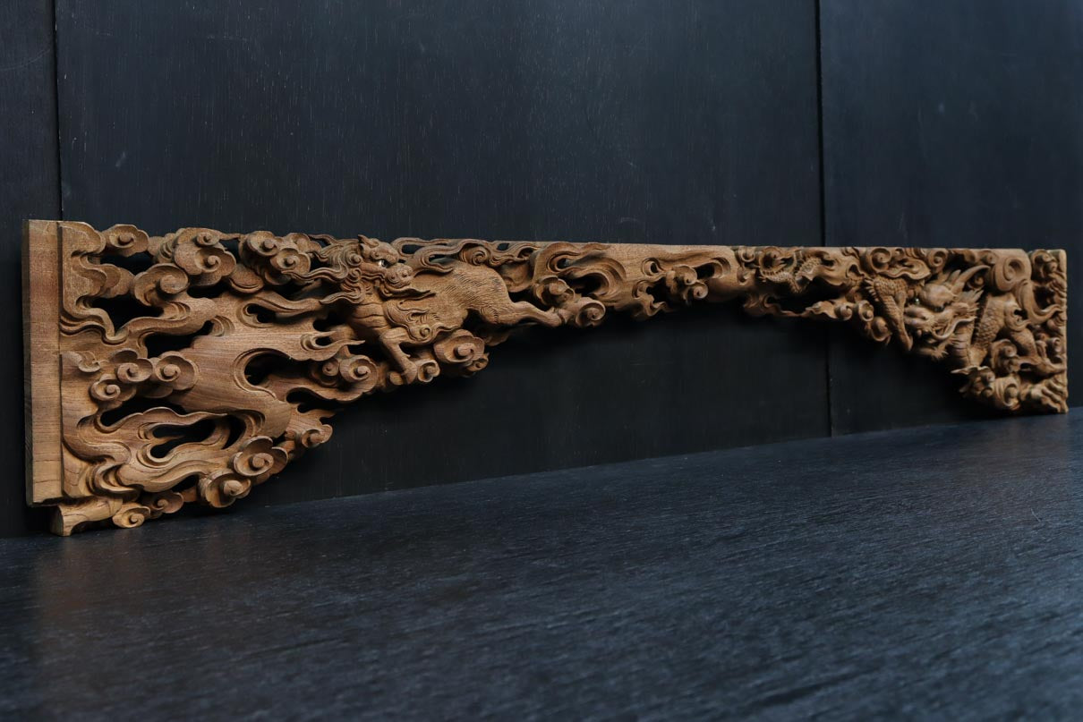 Antique tool (Carved decorations) DC9231