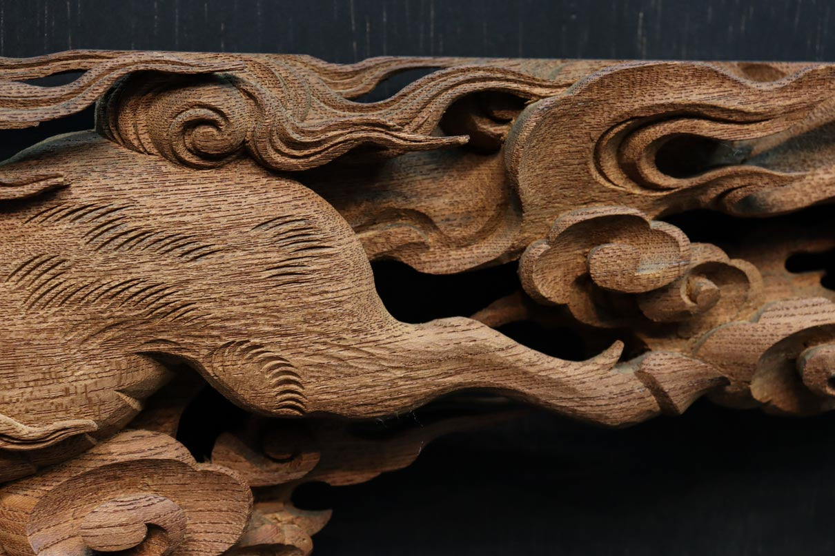 Antique tool (Carved decorations) DC9231