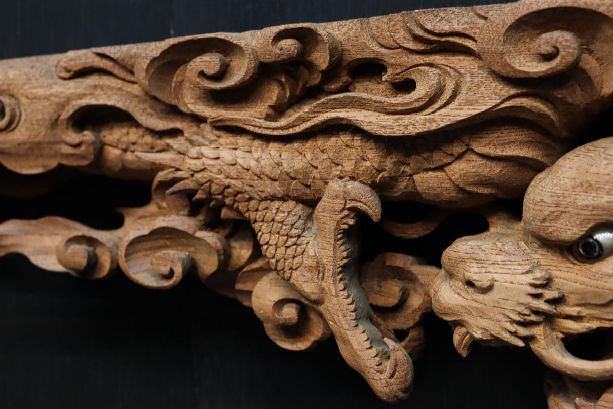 Antique tool (Carved decorations) DC9231