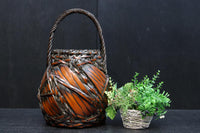 Bamboo woven flower basket DC9237