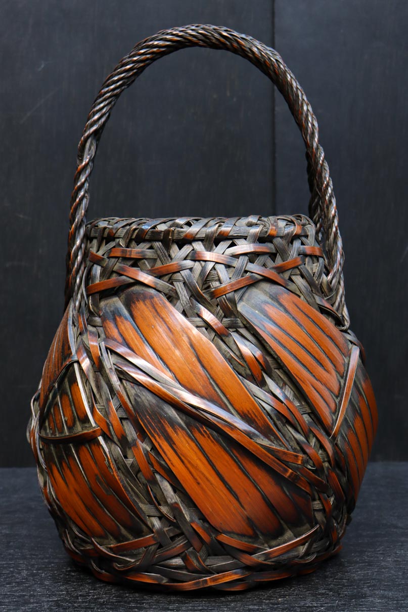Bamboo woven flower basket DC9237