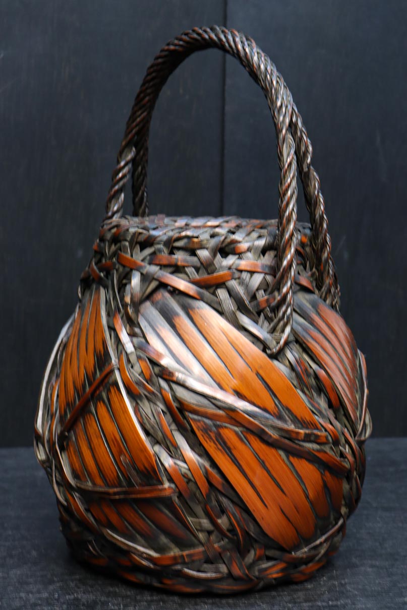 Bamboo woven flower basket DC9237
