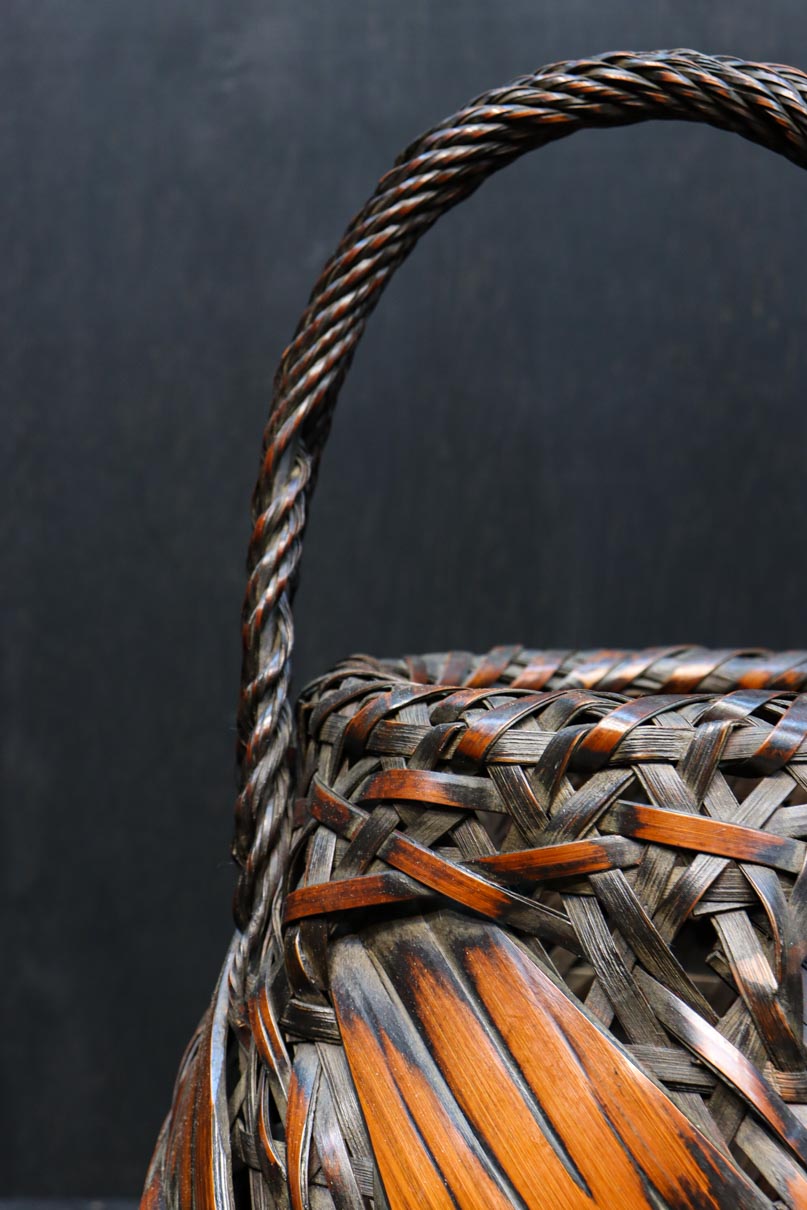 Bamboo woven flower basket DC9237