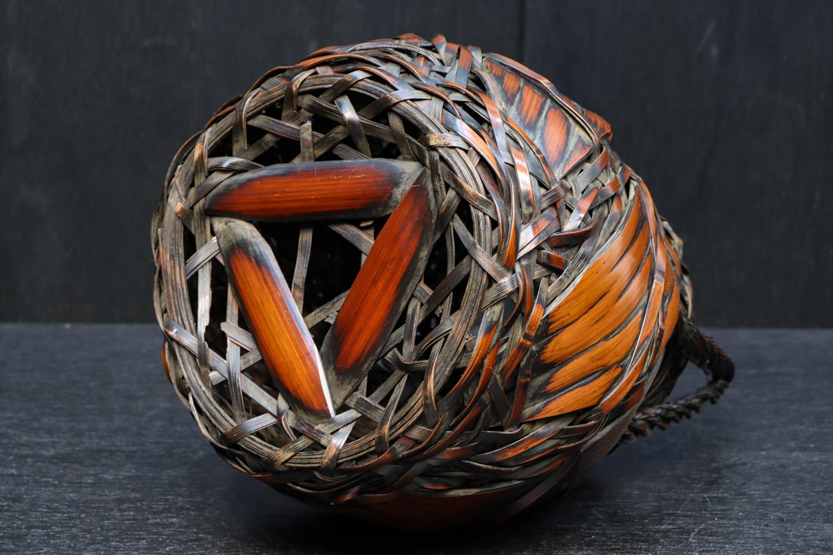 Bamboo woven flower basket DC9237