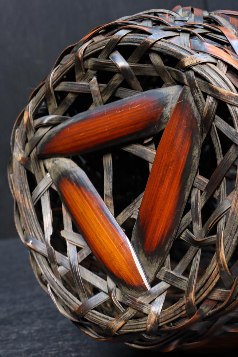 Bamboo woven flower basket DC9237