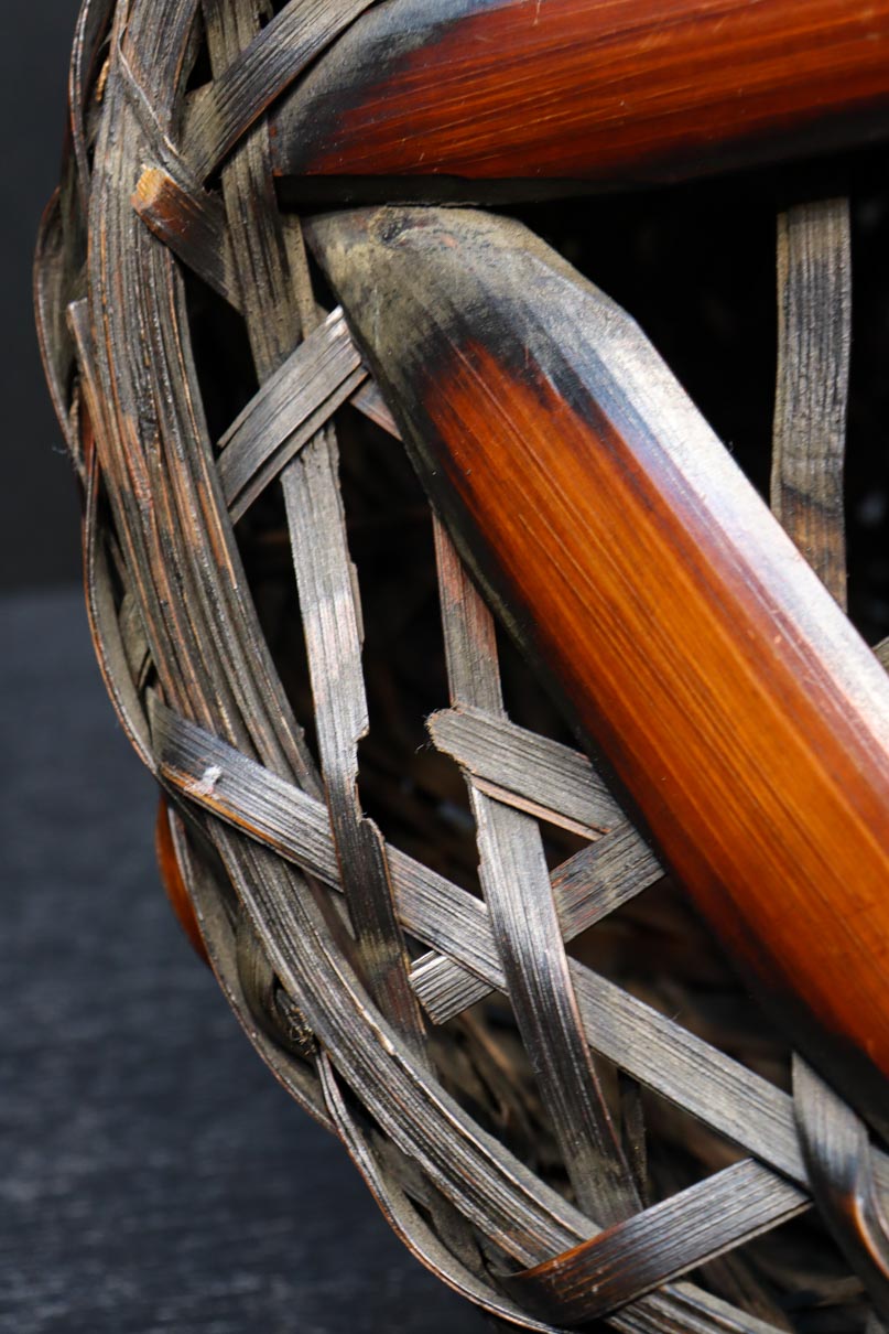 Bamboo woven flower basket DC9237