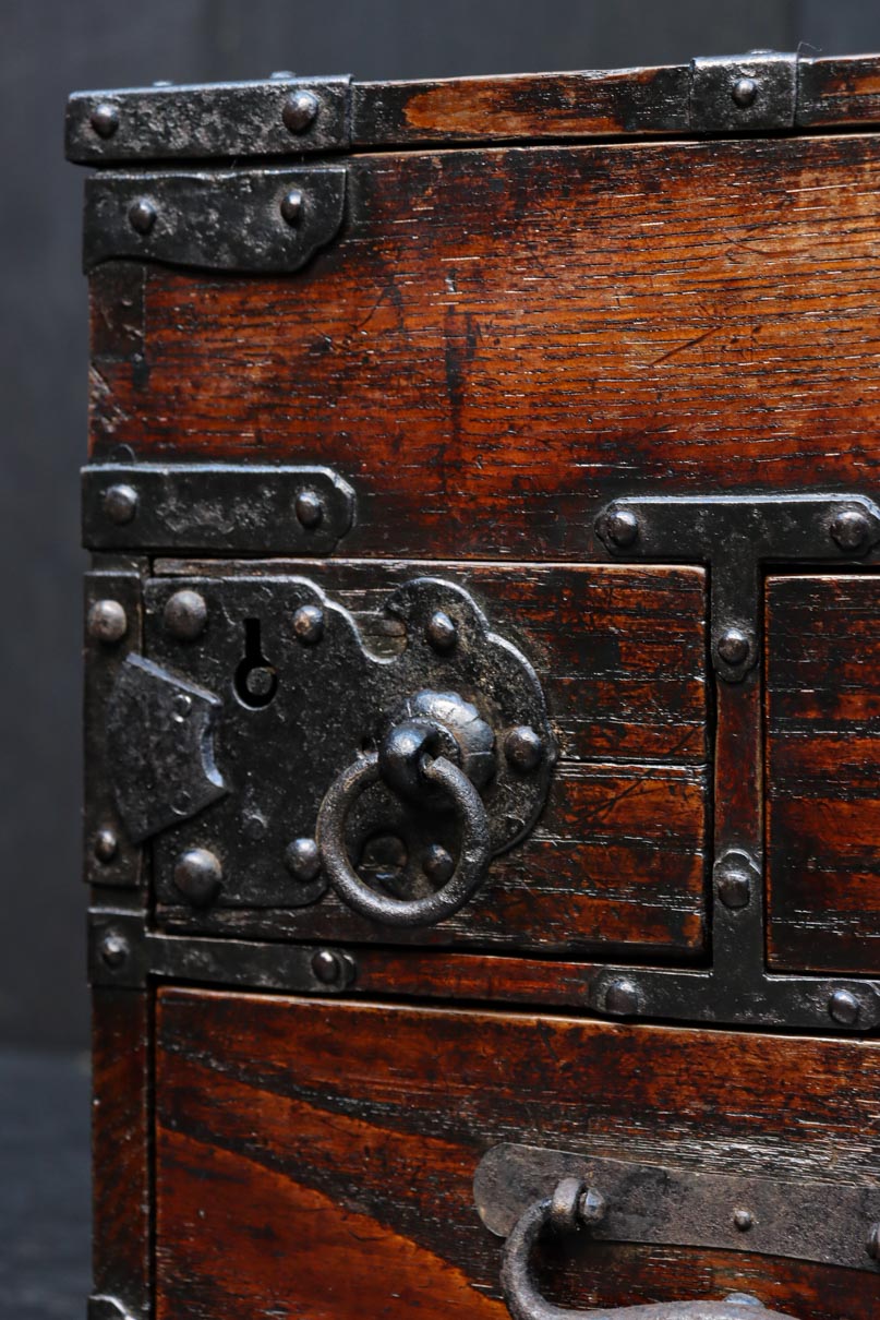 Antique tool box (Suzuri-bako) DC9239
