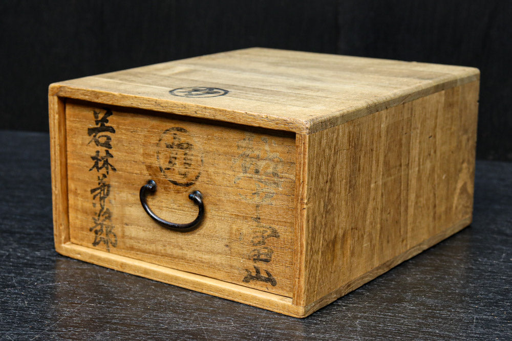 昭和レトロな趣きある木製の薬箱　DC9318abc　在庫(a:1 b:1 c:1)個