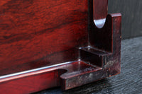 優美な杢目が魅力の置台　DC9359