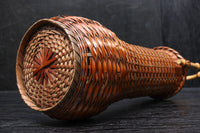 素材を活かした持ち手が上品な花器　DC9416