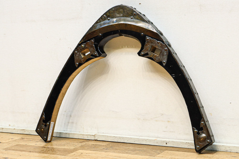 味わいある風合いが歴史を感じさせる鞍(くら)　DC9463ab　在庫(a:1 b:1)個