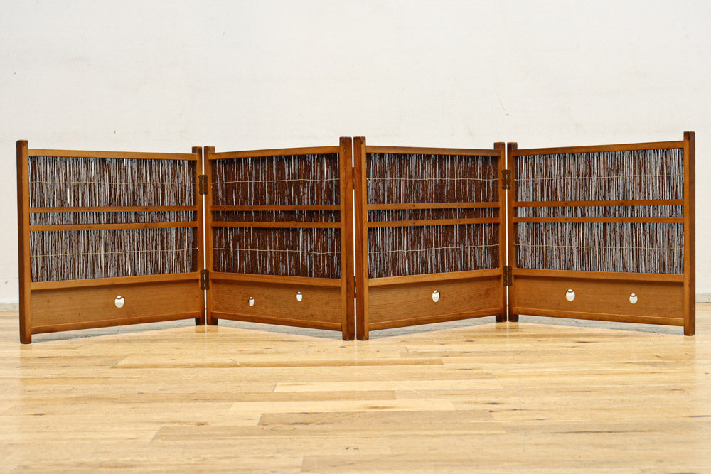 Small size Four-panel folding screen DC9465