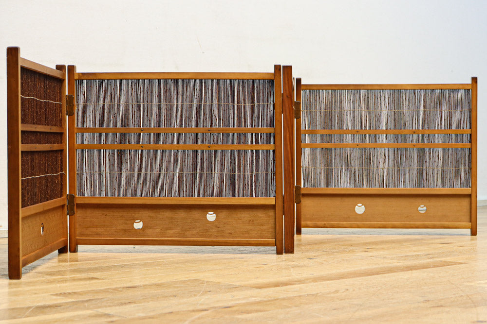 Small size Four-panel folding screen DC9465