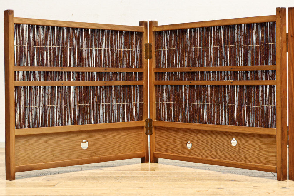 Small size Four-panel folding screen DC9465