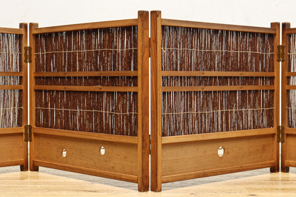 Small size Four-panel folding screen DC9465