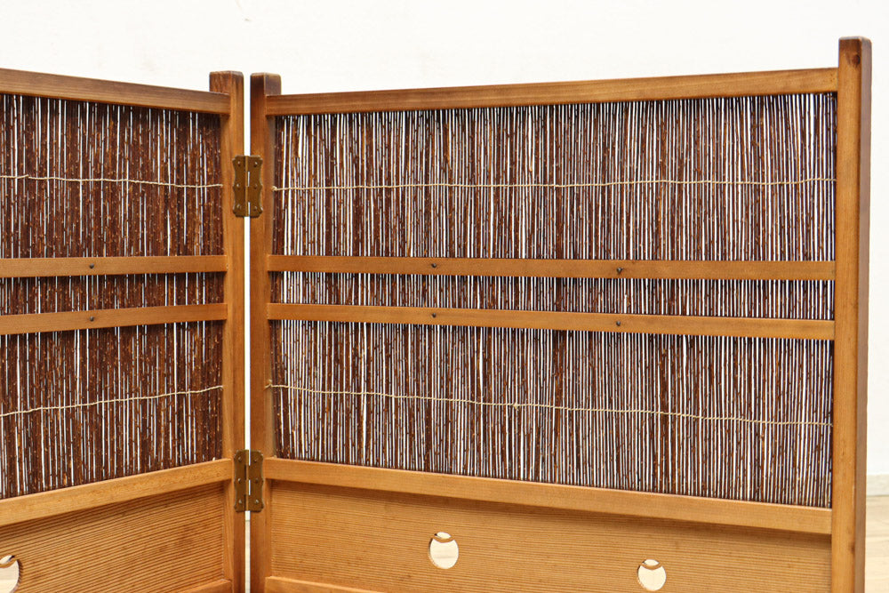 Small size Four-panel folding screen DC9465