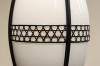 味わい深い籠目帯模様が風情ある電笠　DC9518