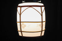 セル装飾に花の透かし絵が浮かぶ電笠　DC9519