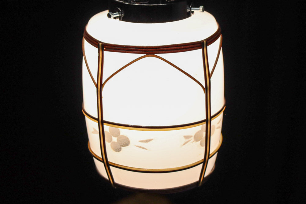 セル装飾に花の透かし絵が浮かぶ電笠　DC9519