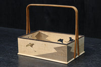 Small wooden carrying box DC9633