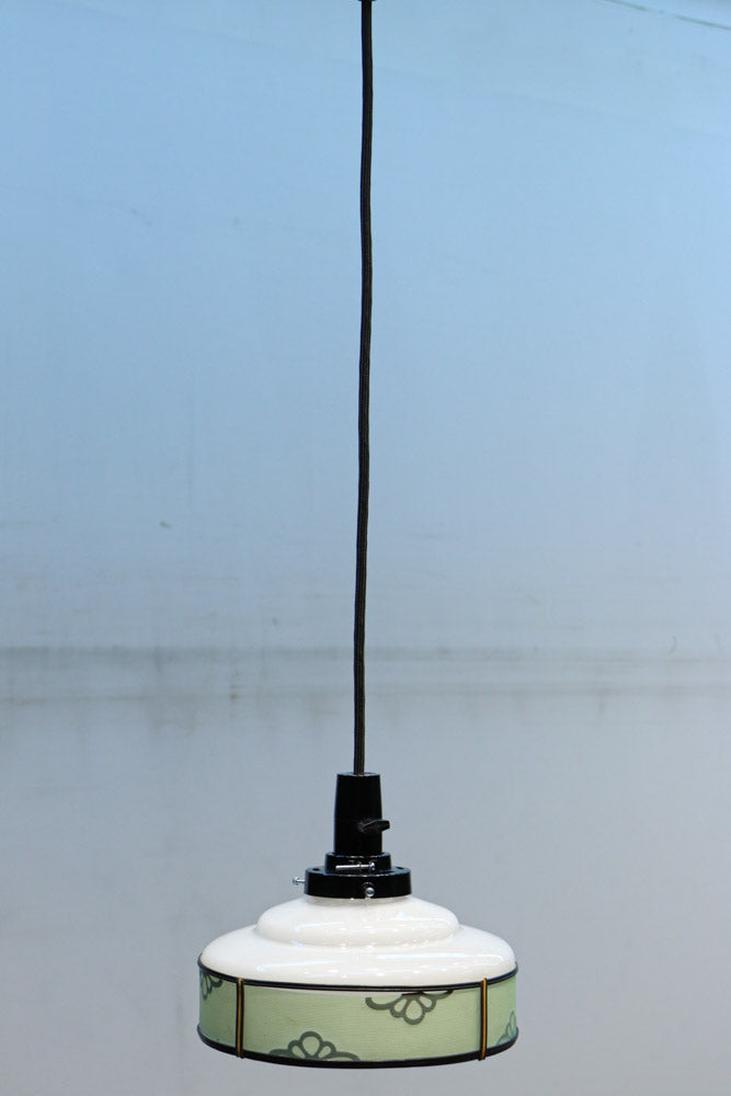 菊菱アレンジ装飾でレトロな電笠　DC9748