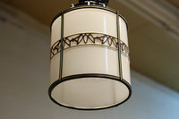 竹のセル帯装飾で上品な和の雰囲気ある電笠　DC9750