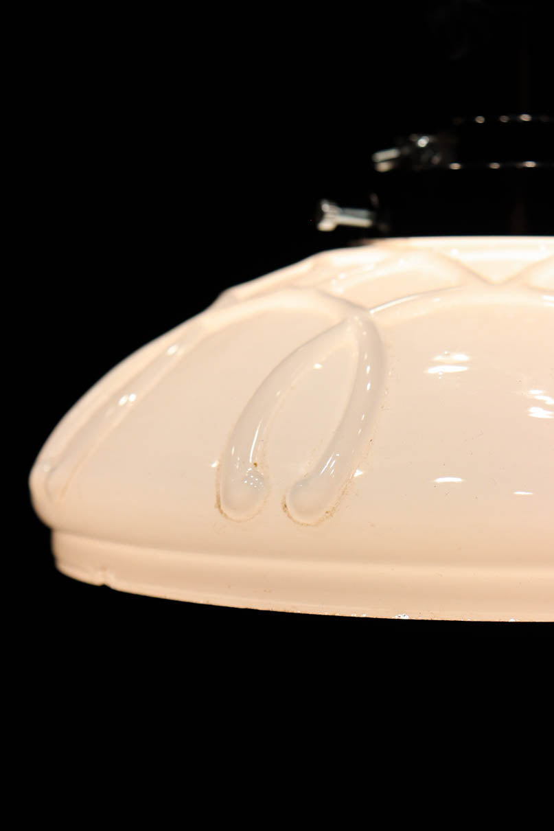 Pressed glass lamp shade DC9841