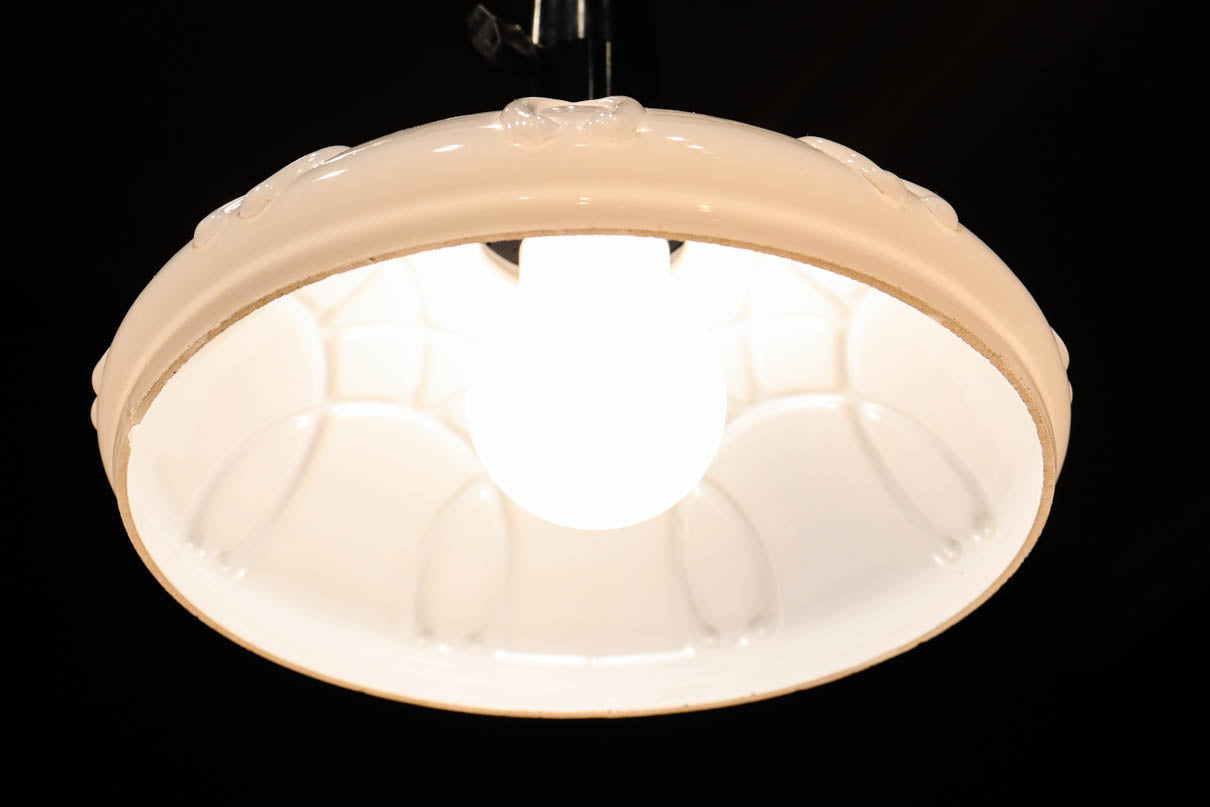 Pressed glass lamp shade DC9841