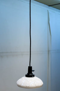Pressed glass lamp shade DC9841