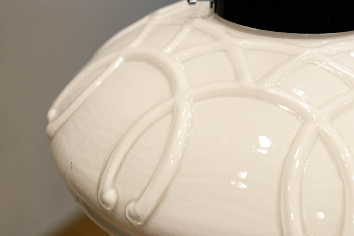 Pressed glass lamp shade DC9841