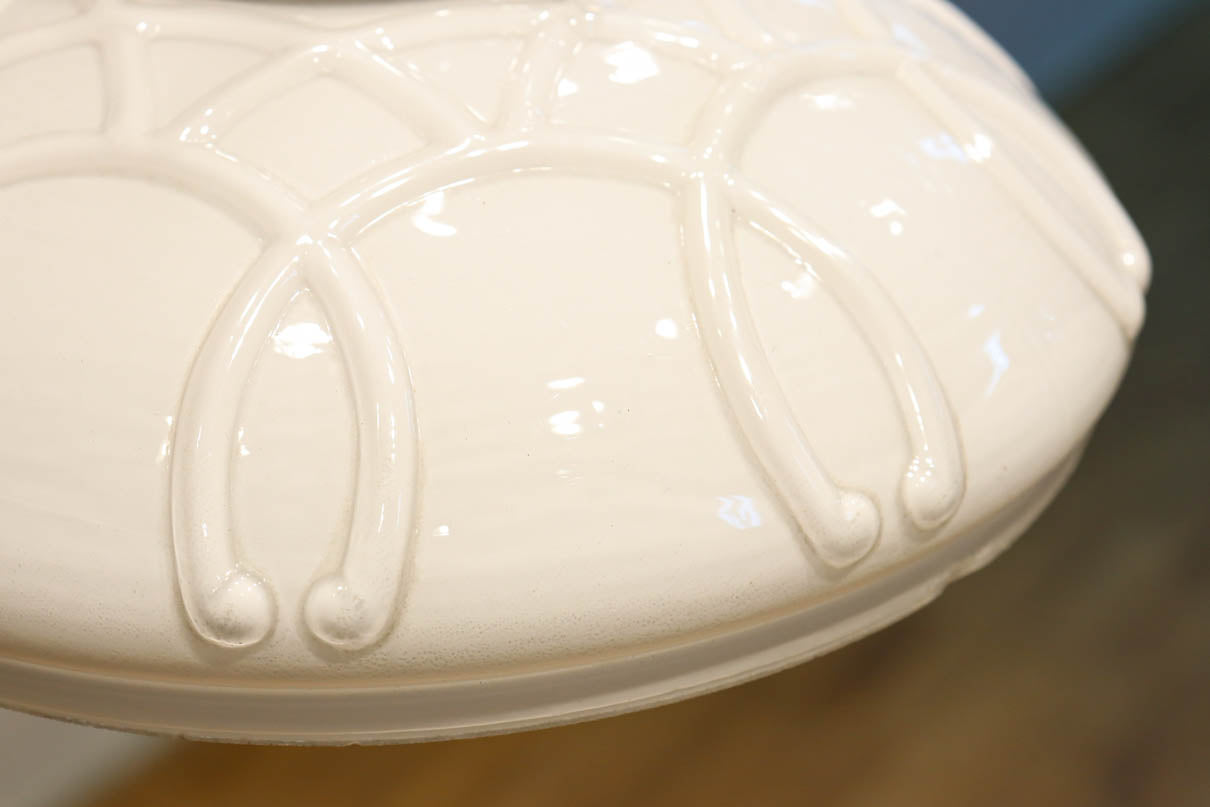 Pressed glass lamp shade DC9841