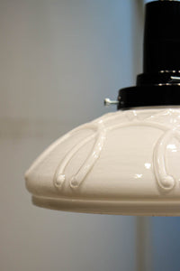 Pressed glass lamp shade DC9841