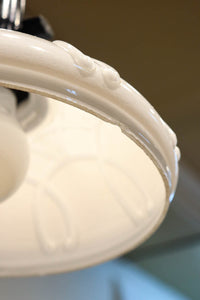 Pressed glass lamp shade DC9841